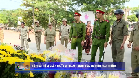 X&atilde; Ph&aacute;t Diệm ngăn ngừa vi phạm h&agrave;nh lang an to&agrave;n giao th&ocirc;ng