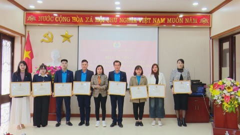 C&ocirc;ng đo&agrave;n c&aacute;c Khu c&ocirc;ng nghiệp tỉnh tổng kết năm 2024