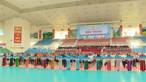 H&ocirc;̣i thao C&ocirc;ng đoàn ngành Ng&acirc;n hàng Ninh Bình năm 2022