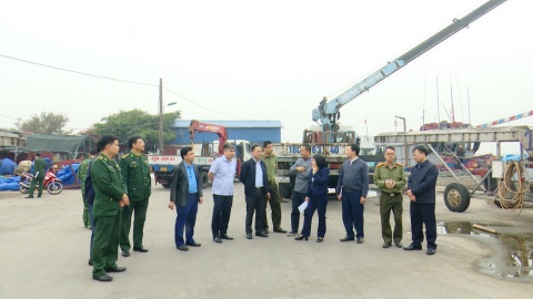 Kiểm tra c&ocirc;ng t&aacute;c chống khai th&aacute;c IUU
