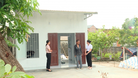 Nho Quan chung tay x&oacute;a nh&agrave; tạm, nh&agrave; dột n&aacute;t