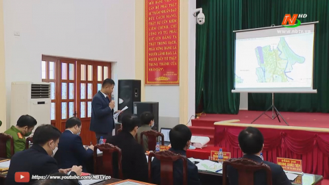 Hội nghị tham gia &yacute; kiến v&agrave;o Đồ &aacute;n quy hoạch x&acirc;y dựng v&ugrave;ng huyện Nho Quan