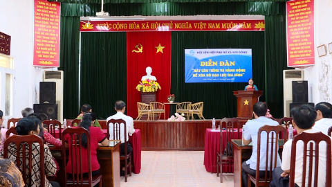 Diễn đ&agrave;n " H&atilde;y l&ecirc;n tiếng v&agrave; h&agrave;nh động để x&oacute;a bỏ bạo lực gia đ&igrave;nh"