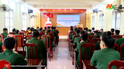 Khai giảng lớp đ&agrave;o tạo ứng dụng c&ocirc;ng nghệ th&ocirc;ng tin cơ bản