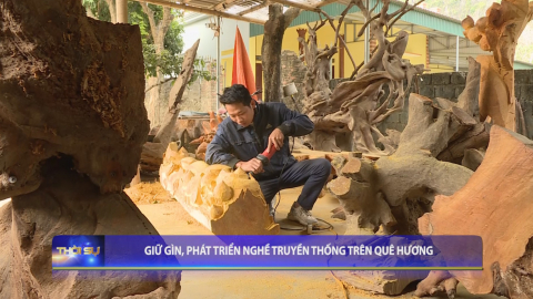 Giữ g&igrave;n, ph&aacute;t triển nghề truyền thống tr&ecirc;n qu&ecirc; hương