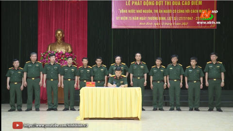 Ph&aacute;t động đợt thi đua cao điểm "uống nước nhớ nguồn, tri &acirc;n người c&oacute; c&ocirc;ng với c&aacute;ch mạng"