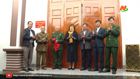 Hội CCB huyện Y&ecirc;n M&ocirc; kh&aacute;nh th&agrave;nh b&agrave;n giao "nh&agrave; nghĩa t&igrave;nh đồng đội" tại x&atilde; Y&ecirc;n Mạc