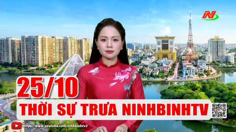 Thời sự Trưa NinhBinhTV - 25/10/2026