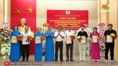 LĐLĐ huyện Y&ecirc;n Kh&aacute;nh triển khai nhiệm vụ 6 th&aacute;ng cuối năm