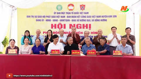 Nh&acirc;n rộng m&ocirc; h&igrave;nh thực hiện nếp sống văn minh tại huyện Kim Sơn