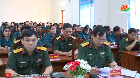 Bộ CHQS tỉnh bế mạc lớp bồi dưỡng chuy&ecirc;n m&ocirc;n nghiệp vụ qu&acirc;n sự