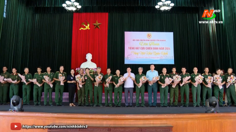 Li&ecirc;n hoan tiếng h&aacute;t Cựu Chiến binh huyện Y&ecirc;n Kh&aacute;nh năm 2024