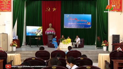 Giao lưu "trạm y&ecirc;u thương" tại x&atilde; Ninh H&ograve;a