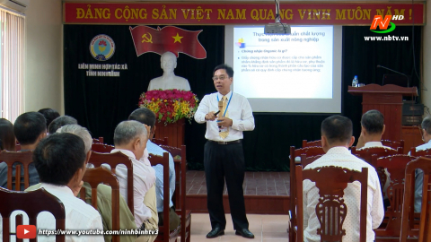 Tập huấn kiến thức cho đại diện hợp t&aacute;c x&atilde; chuy&ecirc;n ng&agrave;nh n&ocirc;ng nghiệp