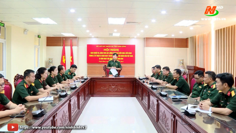 Bộ CHQS tỉnh giao nhiệm vụ cho lực lượng tham gia khối diễu binh diễu h&agrave;nh