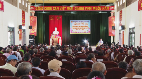 Hội người cao tuổi Y&ecirc;n Kh&aacute;nh gặp mặt kỉ niệm