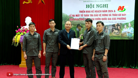 Ra mắt Tổ Tuần tra bảo vệ rừng v&agrave; th&aacute;o gỡ bẫy dựa v&agrave;o cộng đồng