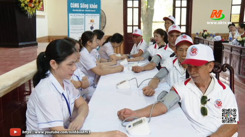 M&iacute;t tinh hưởng ứng Ng&agrave;y thế giới ph&ograve;ng chống tăng huyết &aacute;p tại phường Ninh Mỹ