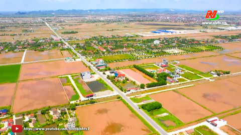 N&ocirc;ng th&ocirc;n mới tr&ecirc;n v&ugrave;ng đất mở Kim Sơn