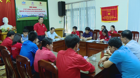 Đẩy mạnh phối hợp c&ocirc;ng t&aacute;c thanh, thiếu ni&ecirc;n chữ thập đỏ trường học