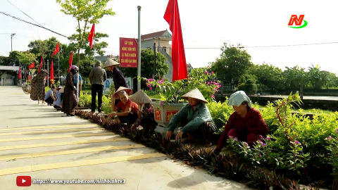 Phụ nữ Y&ecirc;n Đồng ra qu&acirc;n bảo vệ m&ocirc;i trường