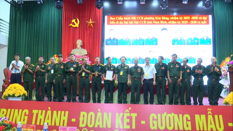 Đại hội đại biểu hội cựu chiến binh phường Kim Bảng nhiệm kỳ 2025 - 2030