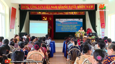 Tuy&ecirc;n truyền, phổ biến kiến thức ph&aacute;p luật cho Hội vi&ecirc;n phụ nữ