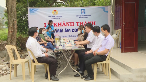 Kh&aacute;nh th&agrave;nh nh&agrave; m&aacute;i ấm c&ocirc;ng đo&agrave;n