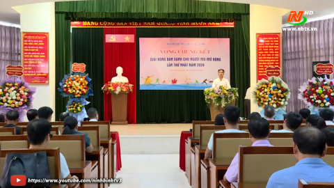 V&ograve;ng Chung kết Giải b&oacute;ng b&agrave;n d&agrave;nh cho người m&ugrave; mở rộng lần thứ nhất