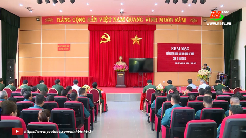 Kim Sơn huấn luyện n&acirc;ng cao d&acirc;n qu&acirc;n cơ động