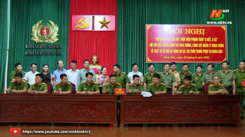 Hiệu quả phong tr&agrave;o &ldquo;5 biết, 5 c&oacute;&rdquo; của C&ocirc;ng an huyện Kim Sơn