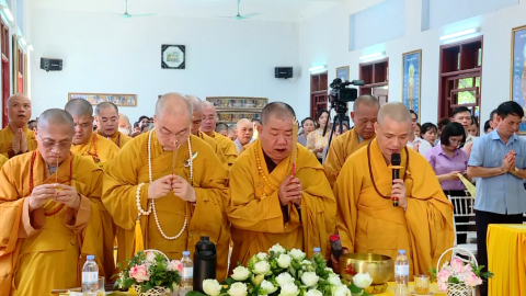Đại lễ Phật đản Phật lịch 2567, dương lịch 2023 tại th&agrave;nh phố Ninh B&igrave;nh