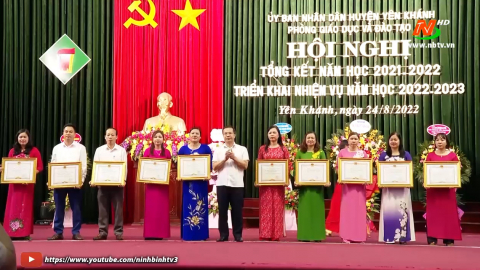Ng&agrave;nh Gi&aacute;o dục Y&ecirc;n Kh&aacute;nh triển khai nhiệm vụ năm học 2022 - 2023