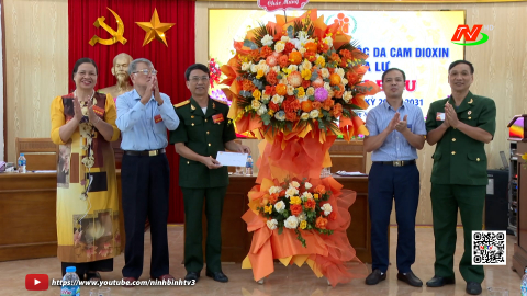 Đại hội đại biểu Hội Nạn nh&acirc;n chất độc da cam/dioxin phường Hoa Lư lần thứ I