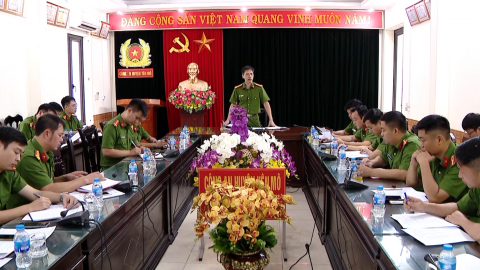 C&ocirc;ng an Y&ecirc;n M&ocirc;: Điển h&igrave;nh trong phong tr&agrave;o thi đua "v&igrave; an ninh Tổ Quốc"