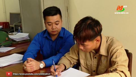 Tuổi trẻ Y&ecirc;n Kh&aacute;nh t&igrave;nh nguyện l&ecirc;n đường nhập ngũ