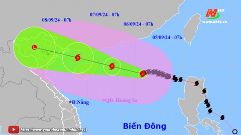 Tin b&atilde;o khẩn cấp - Cơn b&atilde;o số 3