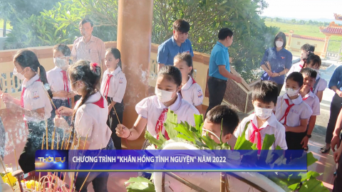 Chương tr&igrave;nh " Khăn hồng t&igrave;nh nguyện " năm 2022