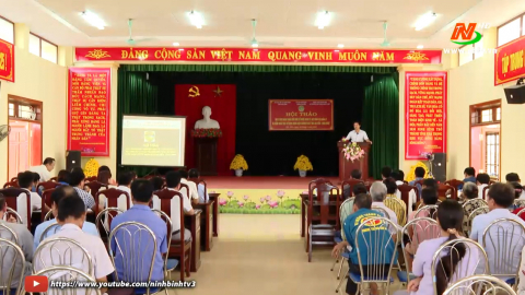 Hội thảo x&acirc;y dựng đăng k&yacute; nh&atilde;n hiệu chứng nhận "Dưa Gia Viễn"