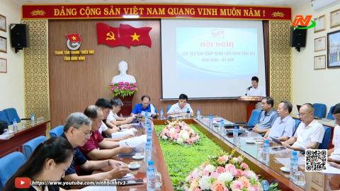 Hội nghị li&ecirc;n tịch BCH li&ecirc;n đo&agrave;n B&oacute;ng b&agrave;n Ninh B&igrave;nh - H&agrave; Nam