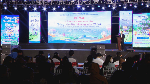 Bế mạc Lễ hội Khinh kh&iacute; cầu Tr&agrave;ng An - C&uacute;c Phương năm 2024