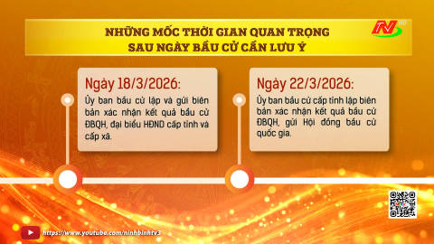 Những mốc thời gian quan trọng sau ng&agrave;y bầu cử cần lưu &yacute;