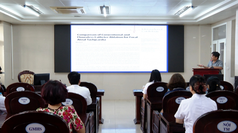 Hội thảo khoa học " Những tiến bộ trong điện sinh l&yacute; v&agrave; tạo nhịp tim tại Việt Nam"