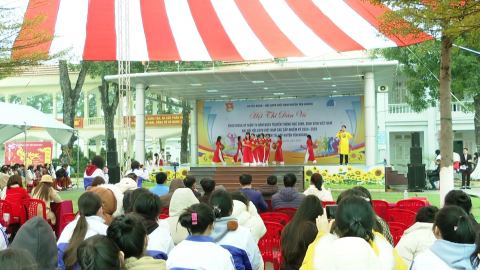 Hội thi d&acirc;n vũ huyện Y&ecirc;n Kh&aacute;nh lần thứ II năm 2024