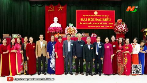 Đại hội đại biểu Hội Cựu gi&aacute;o chức phường T&acirc;y Hoa Lư, nhiệm kỳ 2025 - 2030
