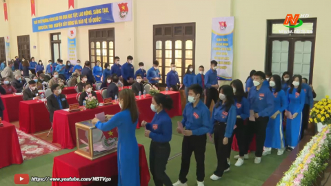 Đại hội đại biểu Đo&agrave;n phường B&iacute;ch Đ&agrave;o nhiệm kỳ 2022 -2027