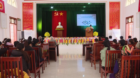 Truyền th&ocirc;ng kết quả dự &aacute;n " Hỗ trợ sinh kế cho người khuyết tật "