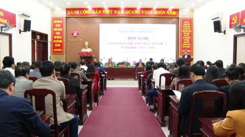 Giao ban thường kỳ lần thứ I năm học 2025 - 2026