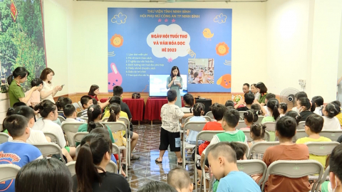 Ng&agrave;y hội tuổi thơ v&agrave; văn h&oacute;a đọc
