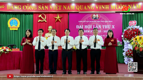 Đại hội Đảng bộ T&ograve;a &aacute;n nh&acirc;n d&acirc;n tỉnh lần thứ X, nhiệm kỳ 2025-2030